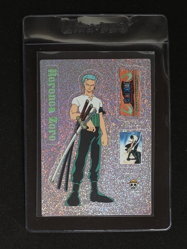 2002 One Piece Carddass #No.10-02 Roronoa Zoro — front