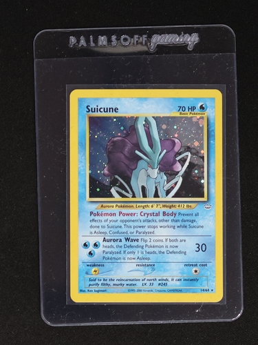 2001 Pokémon Neo Revelation #14 Suicune — front
