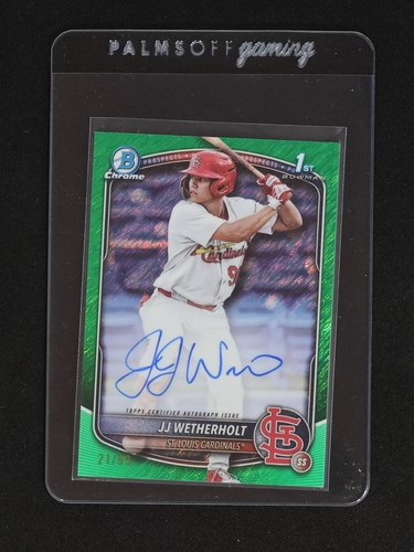 2025 Bowman Chrome #1st JJ Wetherholt — front