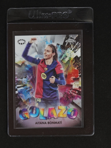 2024-25 Topps Chrome UEFA Women's Champions League Golazo #G-11 Aitana Bonmatí — front