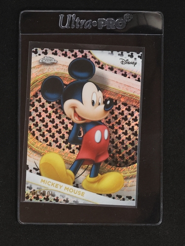 2025 Topps Chrome Disney #1 Mickey Mouse — front