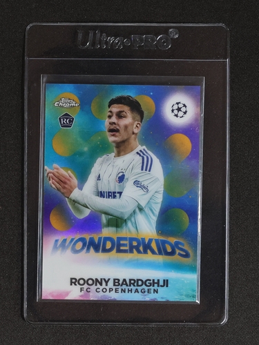 2022-23 Topps Chrome UEFA #W-13 Roony Bardghji Wonderkids FC Copenhagen — front