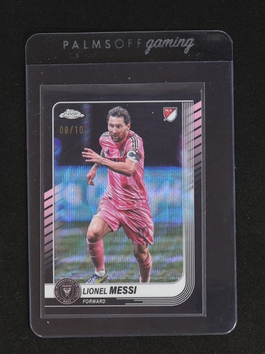 2025 Topps Chrome MLS #10 Lionel Messi — front