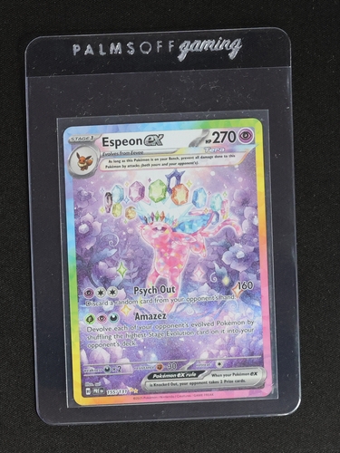 2022 Pokémon TCG Prismatic Evolutions #034 Espeon ex — front