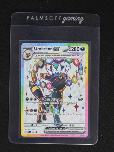 2025 Pokémon SV Black Star Promo #176 Umbreon EX — front