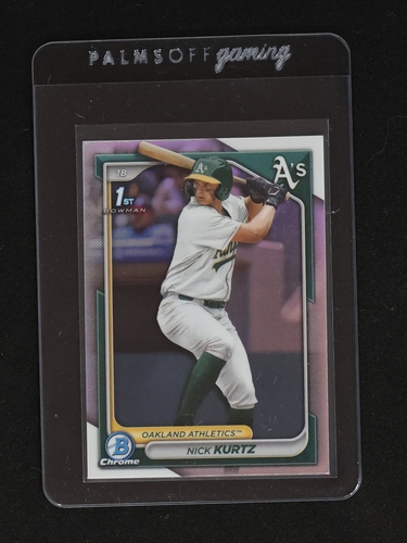 2024 Bowman Chrome #BDC-56 Nick Kurtz — front