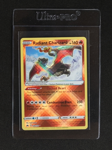 2023 Pokémon Crown Zenith #020 Radiant Charizard — front