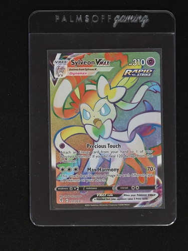 2021 Pokémon Evolving Skies #211 Sylveon VMAX — front