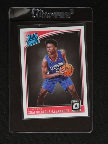 2018-19 Donruss Optic #162 Shai Gilgeous-Alexander — front