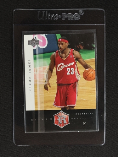 2004 Upper Deck Rivals #7 LeBron James — front