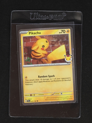 2026 Pokemon Day #051 Pikachu — front