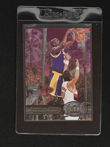 1997-98 Skybox Metal Universe #50 Shaquille O'Neal — front