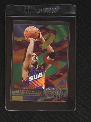 1997-98 Skybox Metal Universe #16 Cedric Ceballos — front