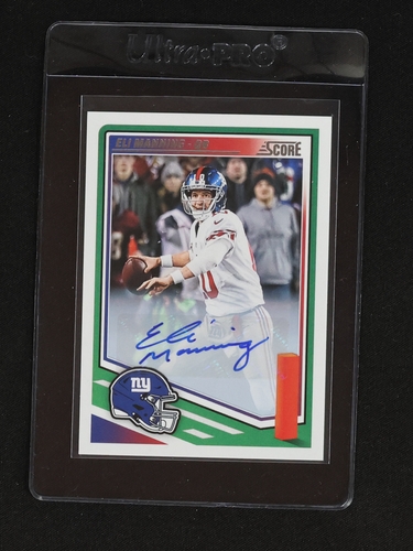 2025 Score #78 Eli Manning — front