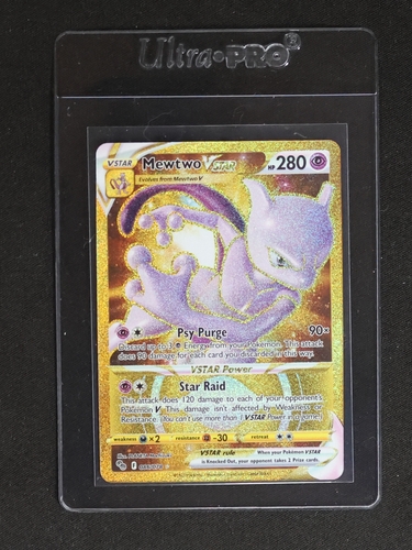 2022 Pokémon GO S12a #086 Mewtwo VSTAR — front
