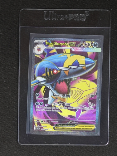 2025 Pokémon TCG #113 Mega Sharpedo ex — front