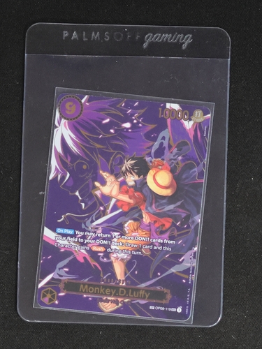 One Piece Monkey D. Luffy SP OP09-119 Carrying On His Will — front