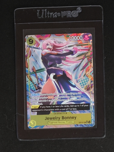 One Piece TCG OP13-108 Jewelry Bonney Alternate Art Carrying On His Will — front