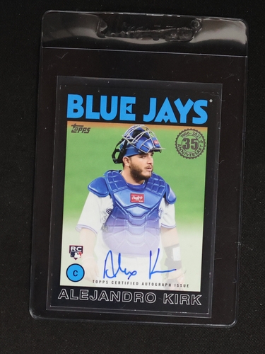 2021 Topps Update #86B-AK Alejandro Kirk — front
