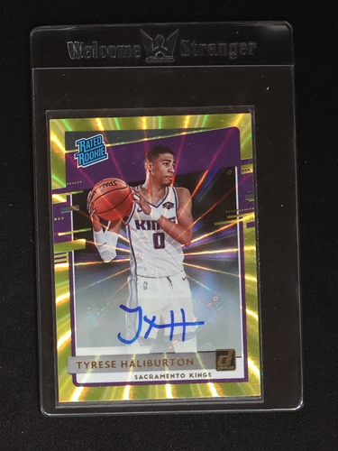 2020-21 Donruss #231 Tyrese Haliburton — front