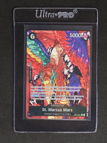 One Piece Card Game OP13-091 St. Marcus Mars — front