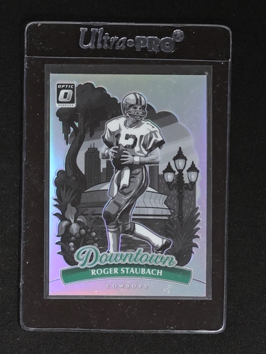 2025 Panini Donruss Optic #3 Roger Staubach Downtown Legends — front