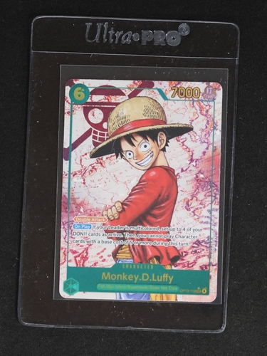 2025 One Piece TCG OP13-118 Monkey.D.Luffy Carrying On His Will Secret Rare Alt Art — front