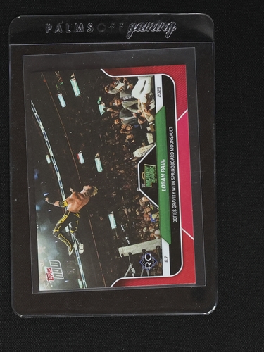 2025 Topps Now Logan Paul Rookie Money in the Bank RC #65 — front