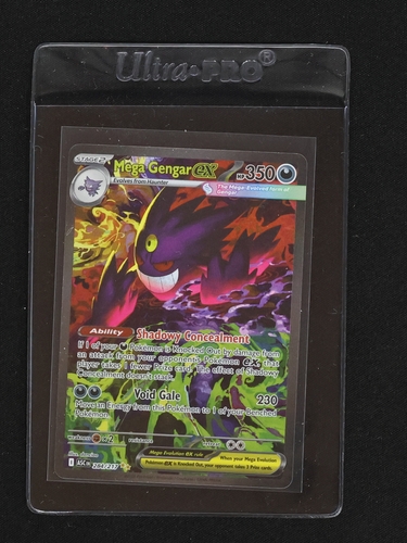 2026 Pokémon Mega Gengar EX #284 Ascended Heroes — front
