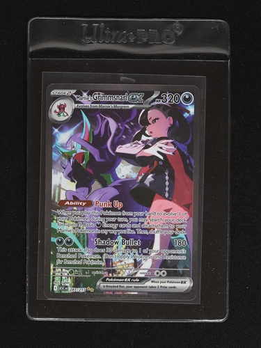2022 Pokémon Ascended Heroes #287 Marnie's Grimmsnarl EX — front