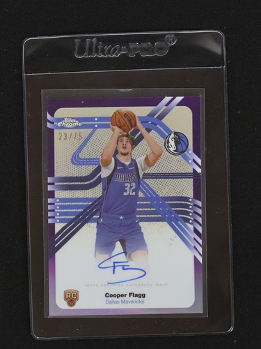 2025-26 Topps Chrome Next Stop Signatures #NS-CF Cooper Flagg — front