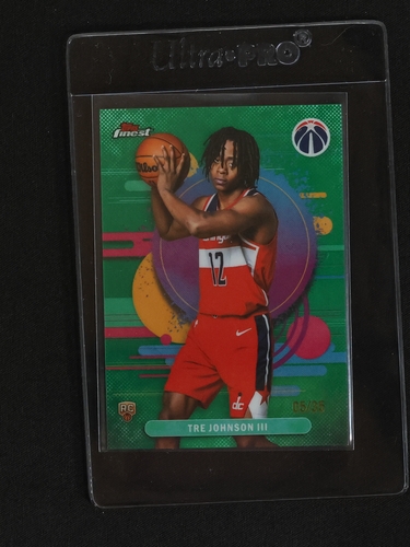 2025 Topps Finest #6 Tre Johnson III — front