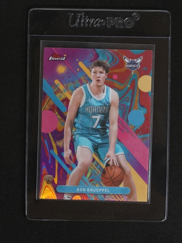 2025-26 Topps Finest #4 Kon Knueppel — front