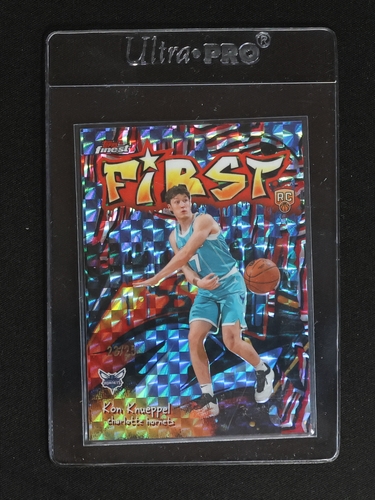 2025-26 Topps Finest First #F-4 Kon Knueppel — front