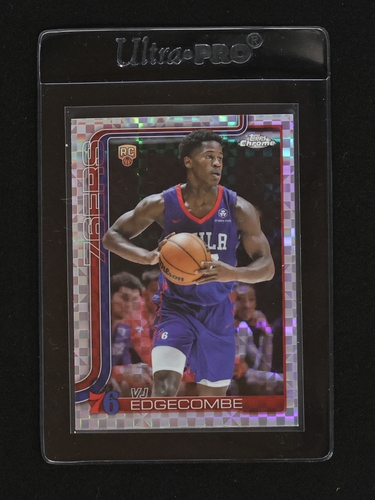 2025-26 Topps Chrome #253 VJ Edgecombe — front