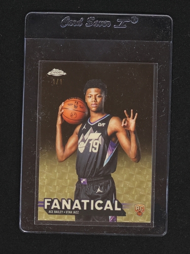 2025-26 Topps Chrome #FAN-25 Ace Bailey — front