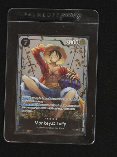 2025 One Piece Card Game P-075 Monkey.D.Luffy — front