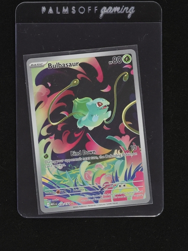 2025 Pokémon Mega Evolutions #133 Bulbasaur — front