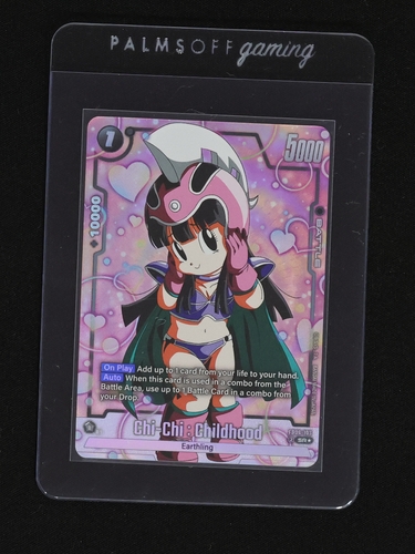 Dragon Ball Super Fusion World Rivals Clash FB06-103 Chi-Chi Childhood Alternate Art — front