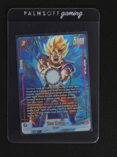Dragon Ball Super Fusion World #FB08-007 Son Goku — front