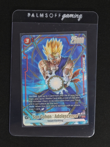 Dragon Ball Super Fusion World #FB08-012 Son Gohan : Adolescence — front