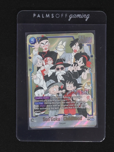 Dragon Ball Super Fusion World Manga Booster 02 #FB06-119 Son Goku: Childhood — front