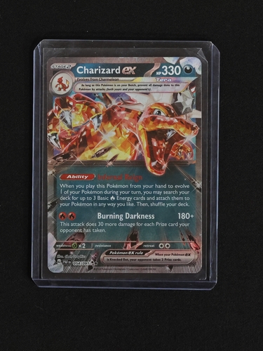 2023 Pokémon Scarlet & Violet Paldean Fates #054 Charizard ex — front