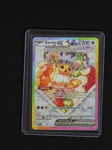 2023 Pokémon #174 Eevee ex Scarlet & Violet Promo — front