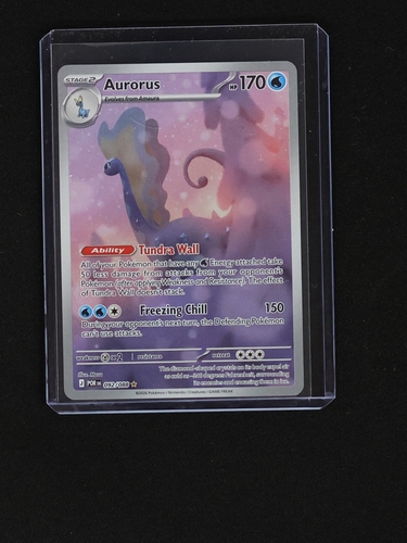 2026 Pokemon Perfect Order #092 Aurorus Illustration Rare — front