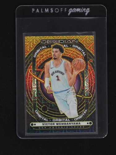 2023 Panini Obsidian #18 Victor Wembanyama Orbital — front