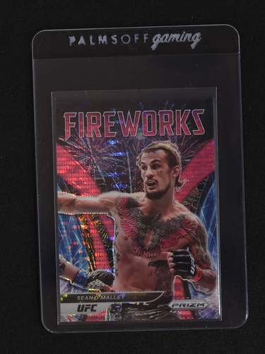 2022 Panini Prizm UFC #9 Sean O'Malley Fireworks — front