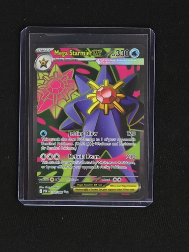 2022 Pokémon Perfect Order #102 Mega Starmie EX — front