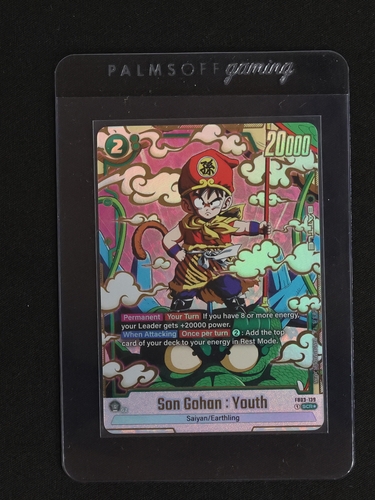 Dragon Ball Super Fusion World Son Gohan: Youth FB03-139 SCR Alternative Art — front