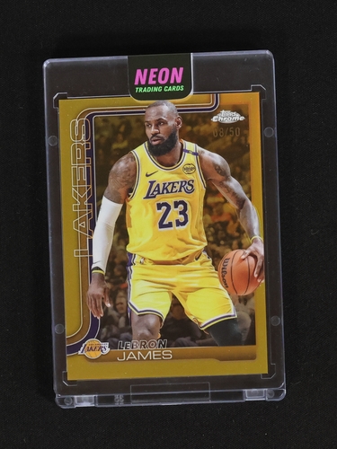 2025-26 Topps Chrome #127 LeBron James — front